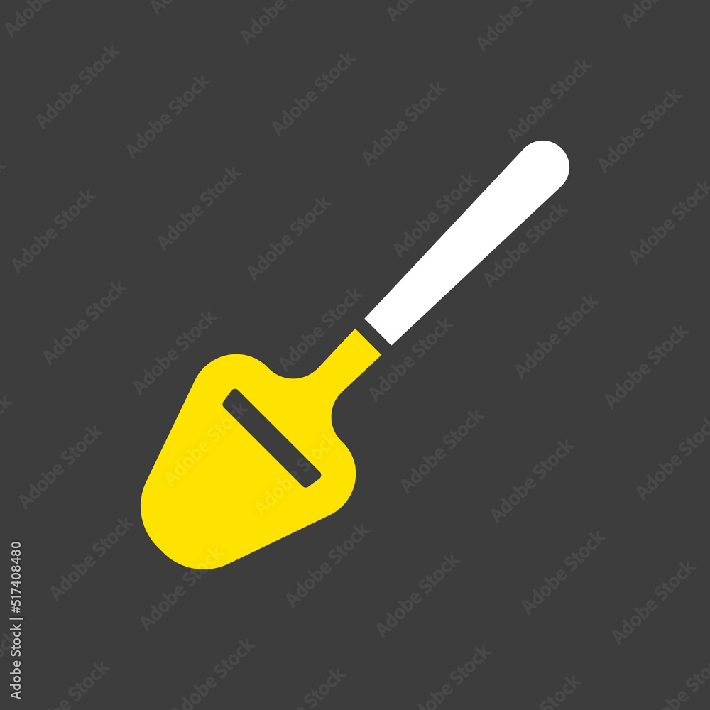 Cutter for cutting cheese strips vector icon Cutter for cutting cheese strips vector icon