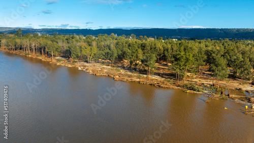 Flooding in the Nepean River in Penrith