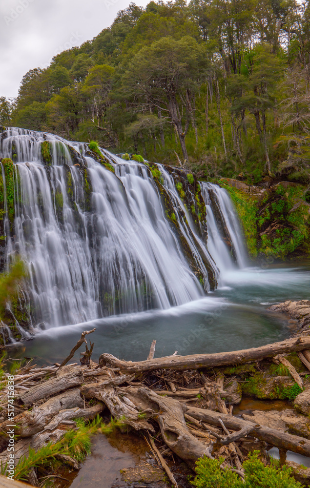 Patagonian waterfall