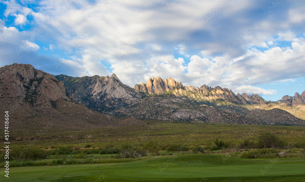 Fototapeta premium Organ Mountains from White Sands Missile Range