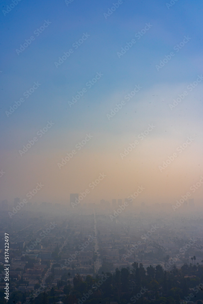 Los Angeles Through the Fog