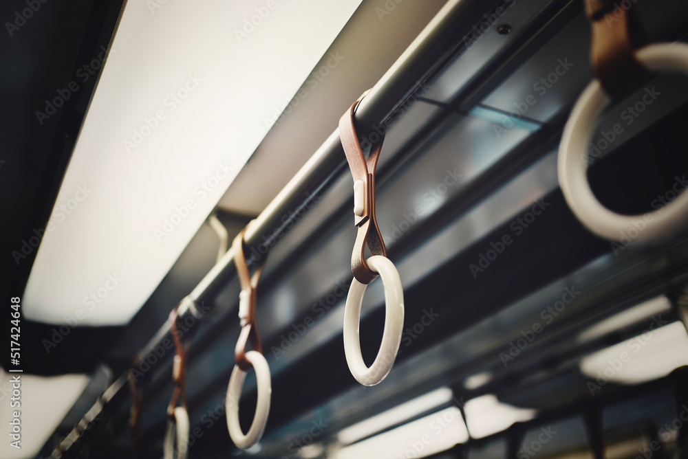 Obraz premium 電車のつり輪