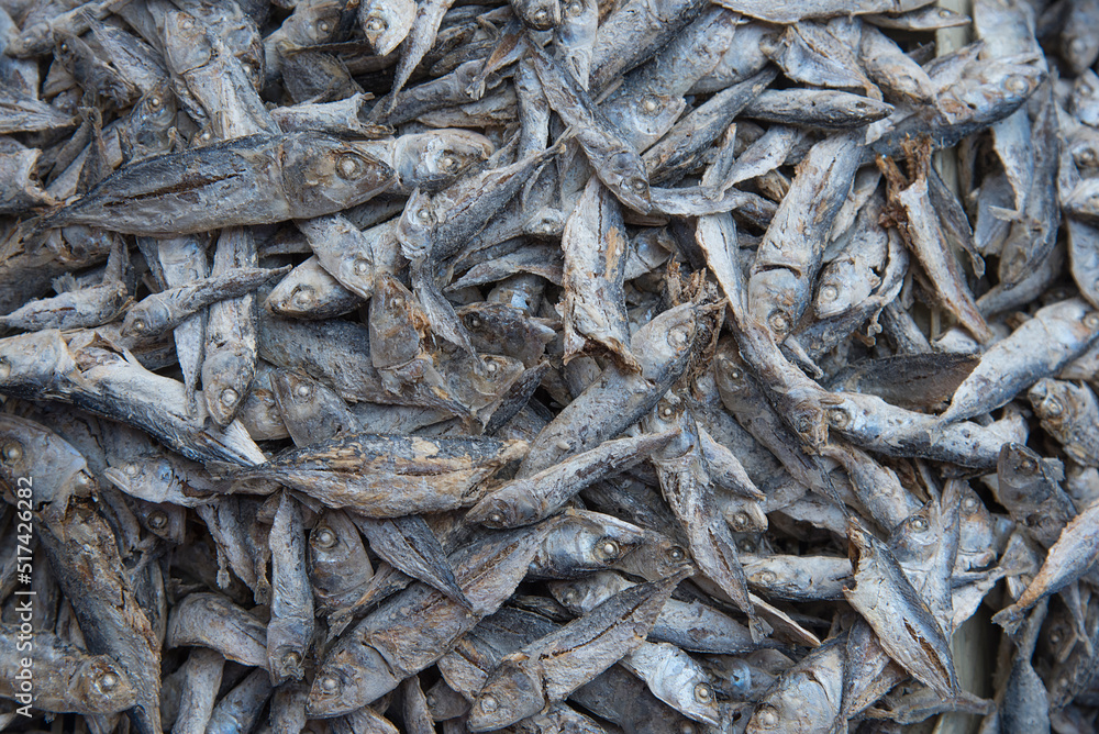 Dried fish for Asian cooking