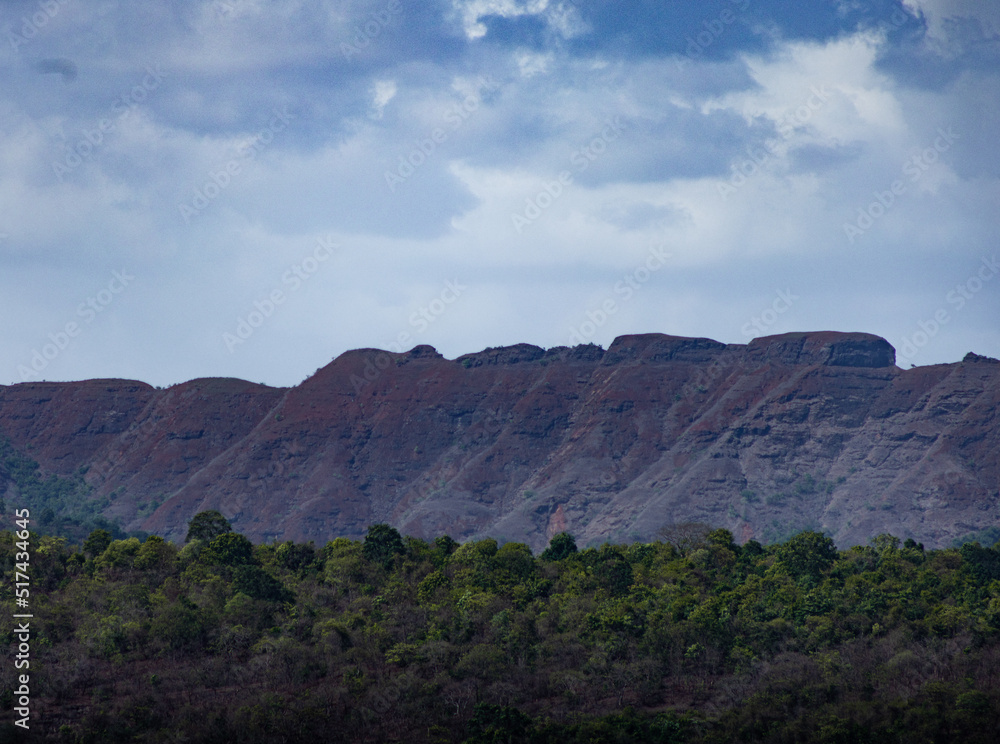 mountains in the desert