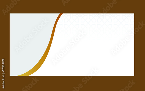 blank layout with place for text