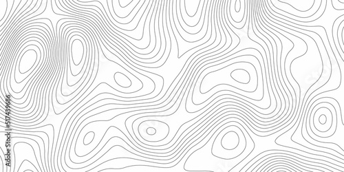 Abstract design with black and white abstract background . Topography map concept. 3d rendering . Creative and similar design with white and black tone paper cut wave curve with blank space design 
