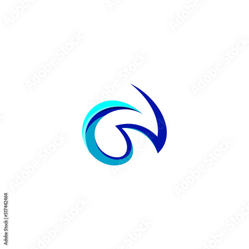 CN Logo Initial Simple and Clean Design
