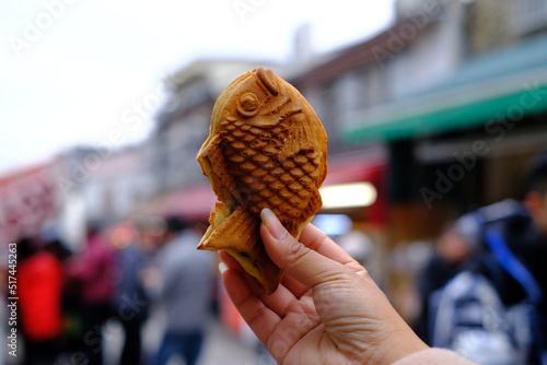 ice cream cone on the street © nichaphat