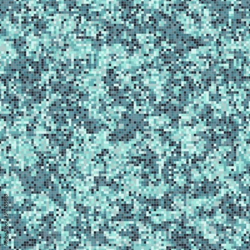 Digital camouflage seamless pattern military geometric camo background