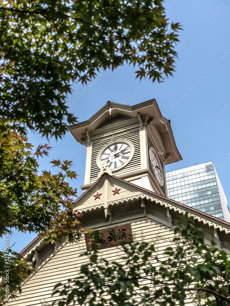 Japan Hokkaido Sapporo Clock Tower Japan Hokkaido Sapporo Clock Tower