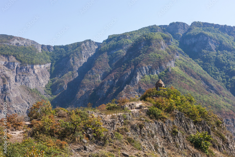 Alidzor watchtower in the Zangezur Mountains Alidzor watchtower in the Zangezur Mountains