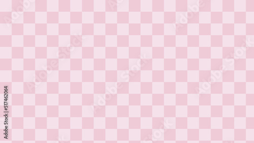 cute small pastel pink checkers, gingham, plaid, aesthetic checkerboard pattern wallpaper illustration, perfect for wallpaper, backdrop, postcard, background for your design