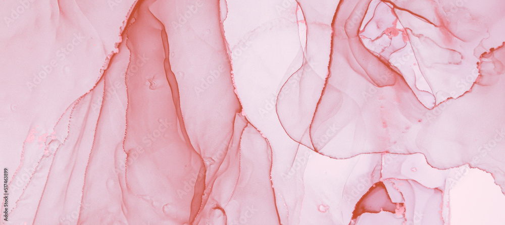 Obraz premium Feminine Liquid Marble. Abstract Illustration.