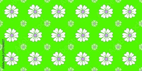 Abstract seamless floral pattern for textile and wallpapers