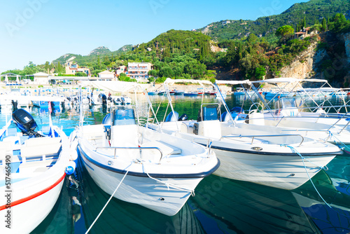 Fototapeta Naklejka Na Ścianę i Meble -  Paleokastritsa beach on Korfu, Greece