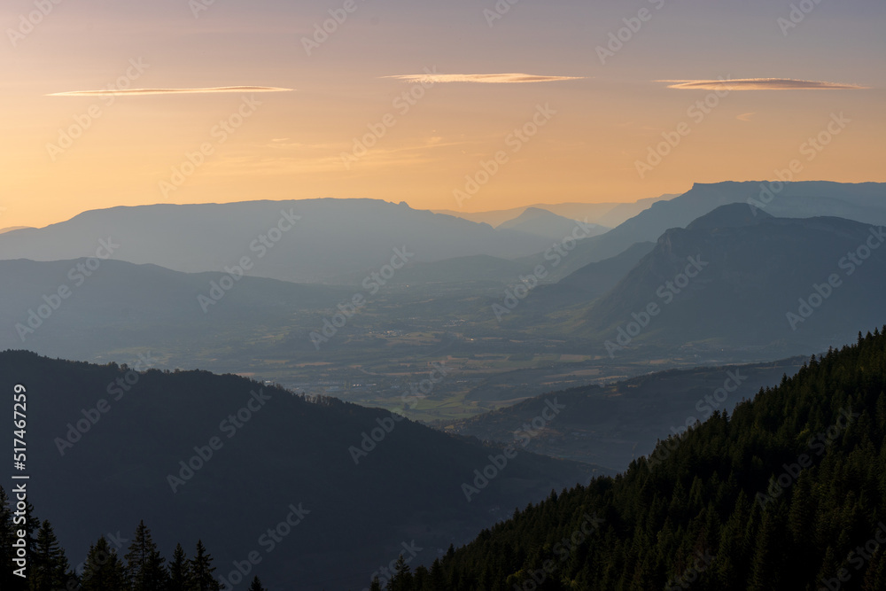 Obraz premium In Frankreich in der Auvergne-Rhone-Alpes