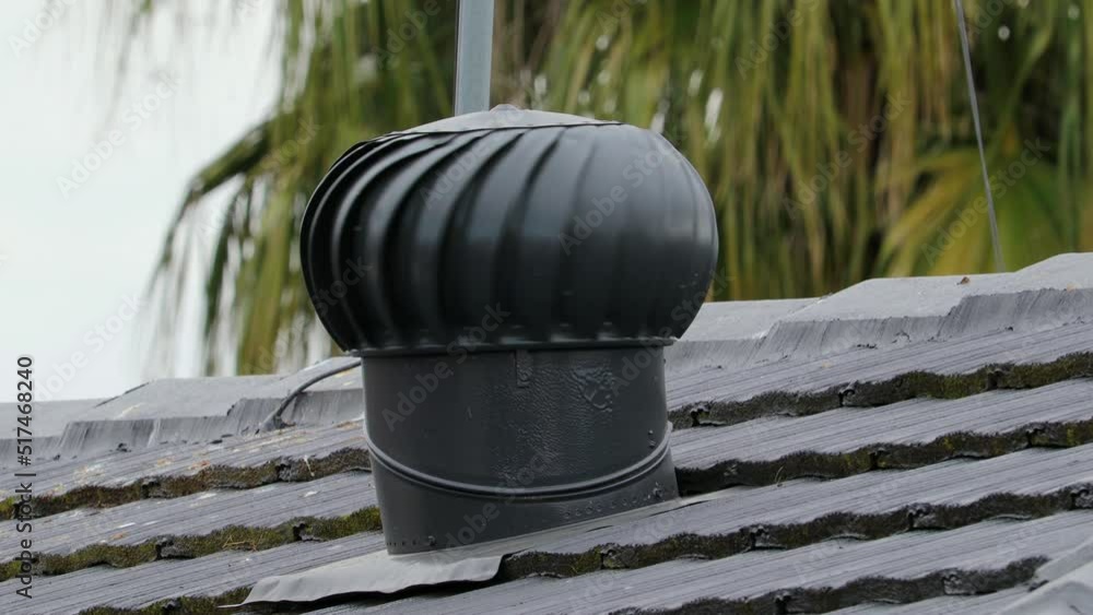 Turbine roof vents, also known as whirlybirds, are a style of roof vent
