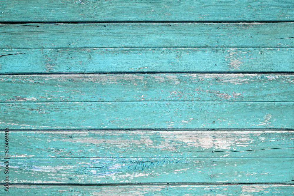 The old blue wood texture with natural patterns The old blue wood texture with natural patterns