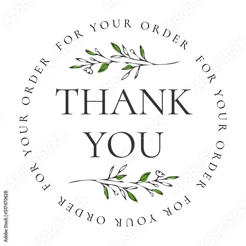 Vintage vector thank you handwritten inscription. hand drawn lettering. Thank you calligraphy. Thank you card. Vector illustration.
