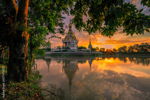 Wat Thung Setthi is one of the most beautiful sculptures in Thailand, Tambon Phra Lap, Amphoe Mueang Khon Kaen, Changwat Khon Kaen, Thailand. photo