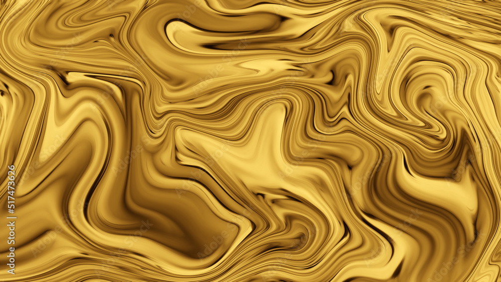 background of liquid gold, texture liquid