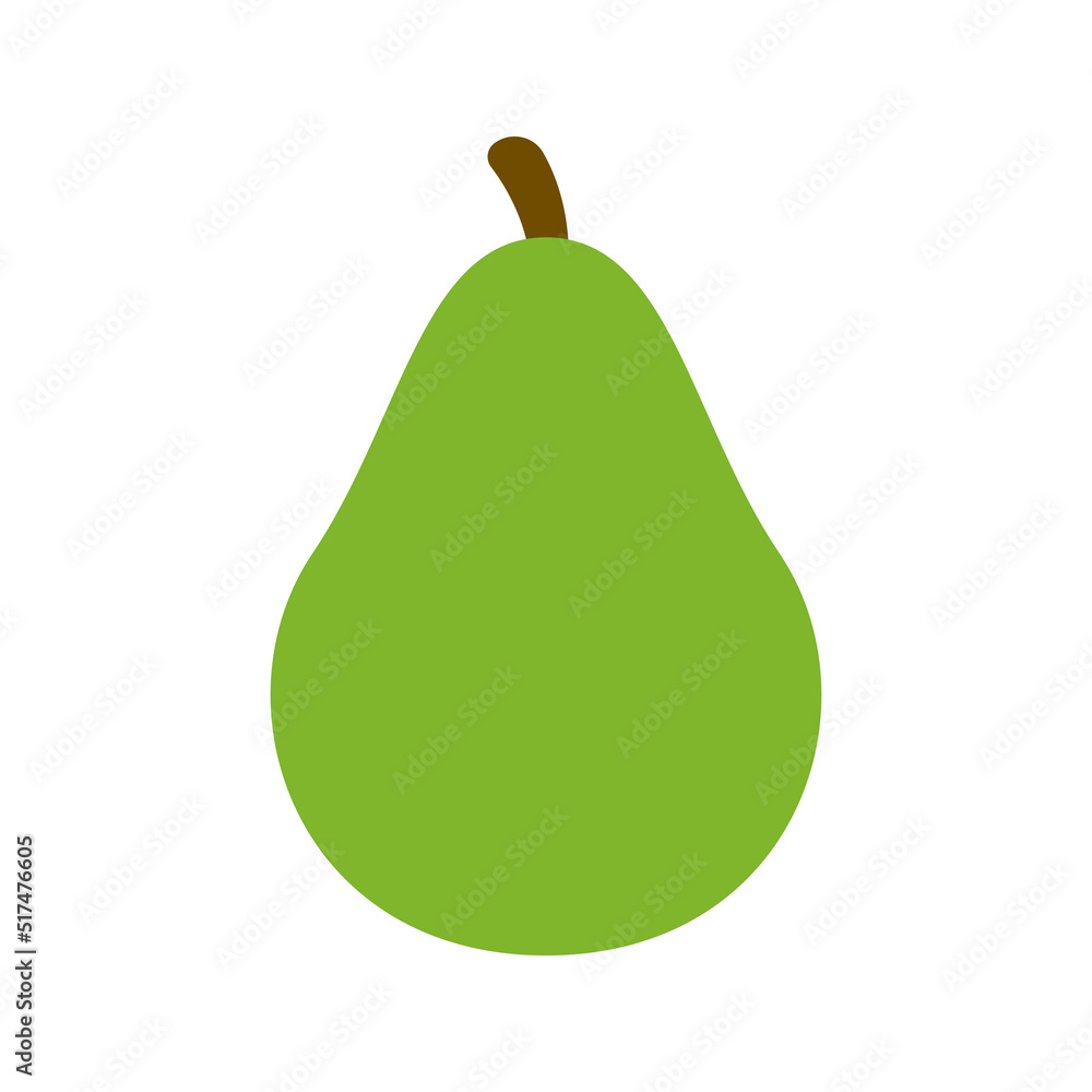 Avocado isolated on white background Avocado isolated on white background