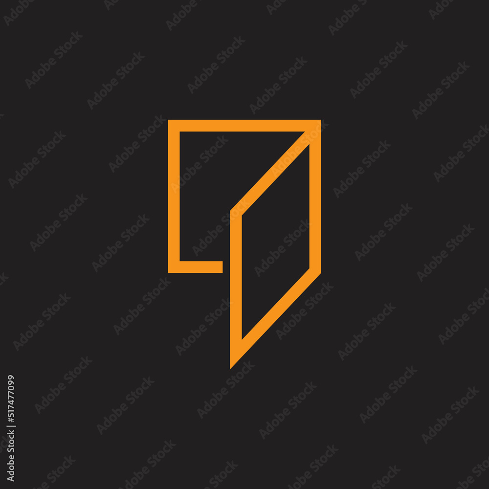 window home open geometric logo vector window home open geometric logo vector