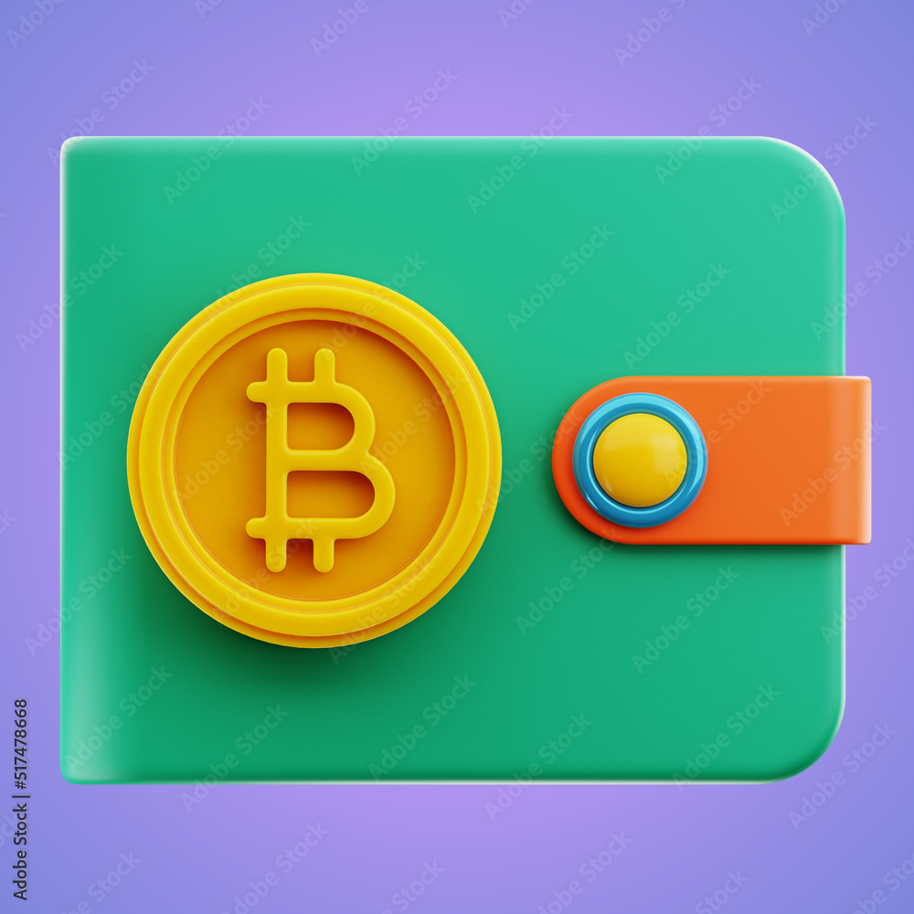wallet coin Money finance icon 3d rendering on isolated background wallet coin Money finance icon 3d rendering on isolated background