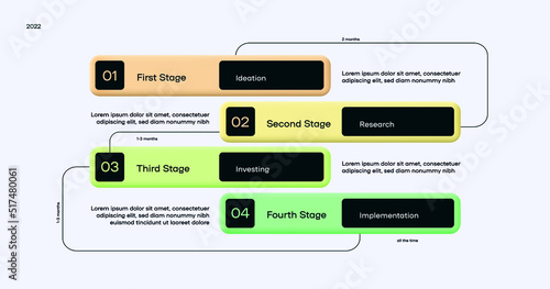 Infographics template. Modern data visualization. Business infographics elements