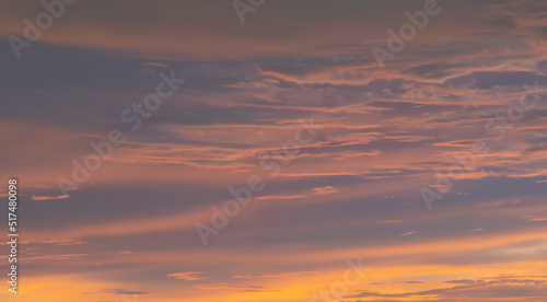 Beautiful sky background with the cloud,Nature abstract concept,sunset of the day,sky abstract.