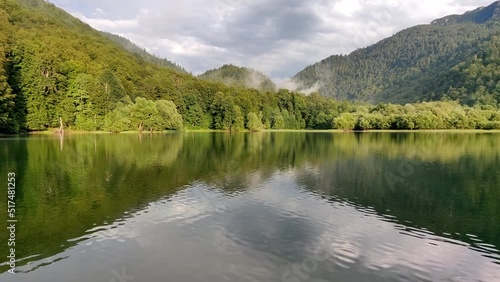 Biogradsko lake in the national park Biogradska Gora