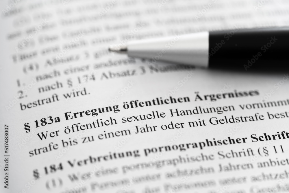 Erregung öffentlichen Ärgernisses Strafgesetzbuch Erregung öffentlichen Ärgernisses Strafgesetzbuch
