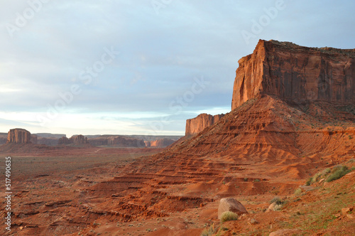 Monument valley desert landsacpe rock mountain