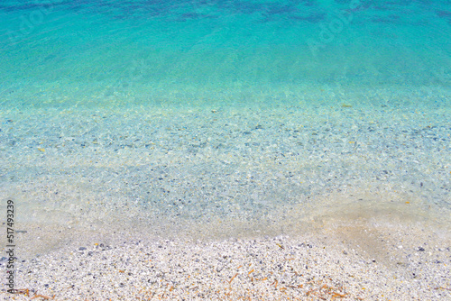 Turquoise water in Stintino shore