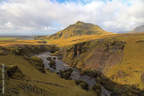 Skógafoss -  one of the biggest waterfalls in Iceland