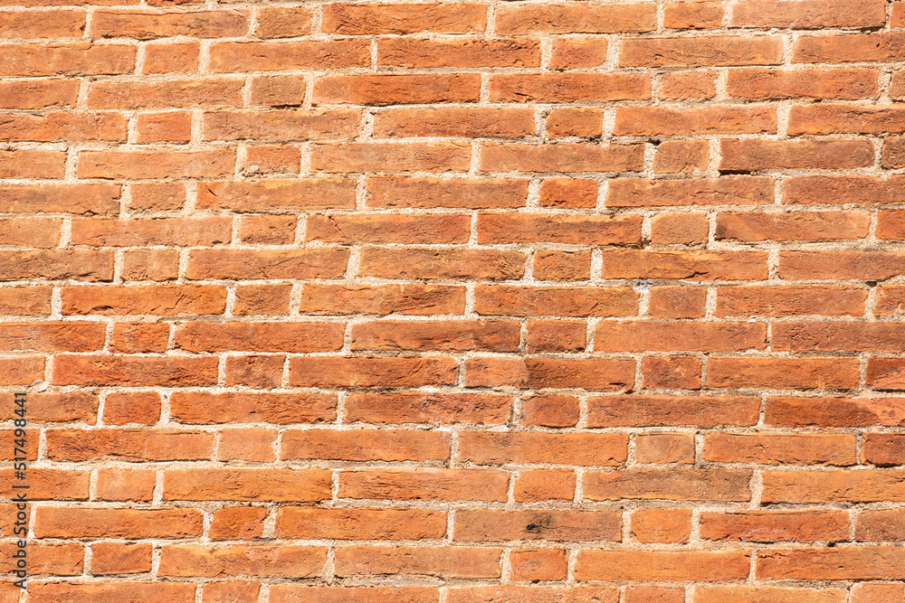 Brick Wall From An Old House Brick Wall From An Old House