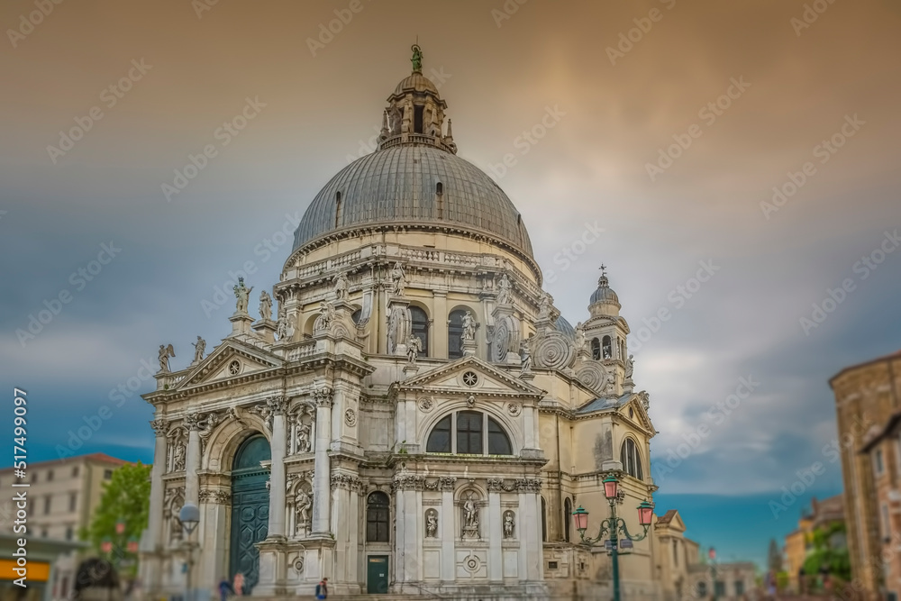 Basilica Santa Maria della Salute in Venice, Italy 