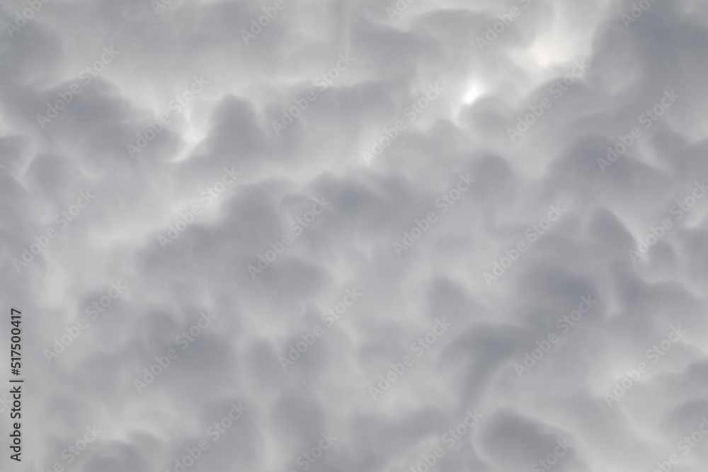Obraz premium 白いふわふわ・もやもやした抽象的な、なにか