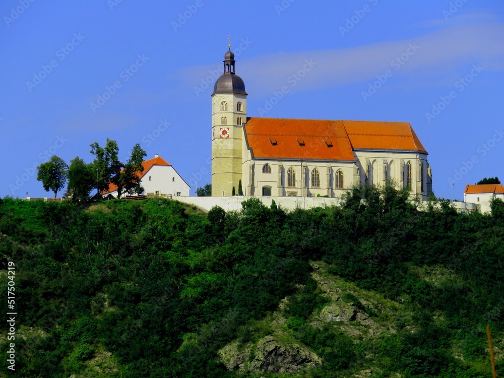 Wallfahrtskirche am Bogenberg in Niederbayern