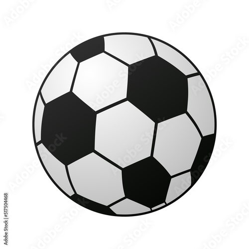 Soccer Or Football Icon Isolated On White Background. Vector Illustration