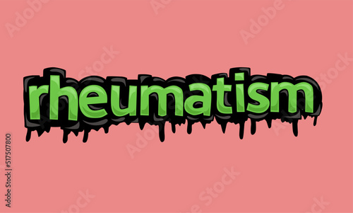 Pink screen animation video written RHEUMATISM