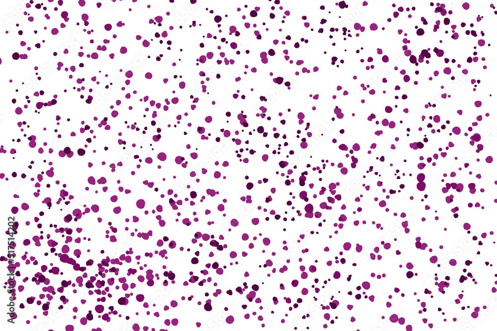 purple fuchsia magenta paint splatter splash watercolor background white