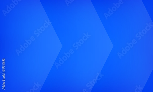 Abstract geometric background - blue with white transparent arrow shapes