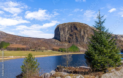 Gloppedalsura, or Gloppura, is a scree in Gloppedalen, a one of the largest screes in Scandinavia and Northern Europe. photo