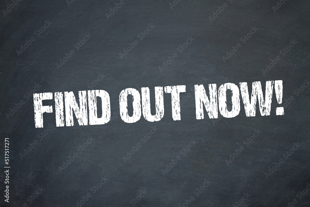 Obraz premium Find out now!