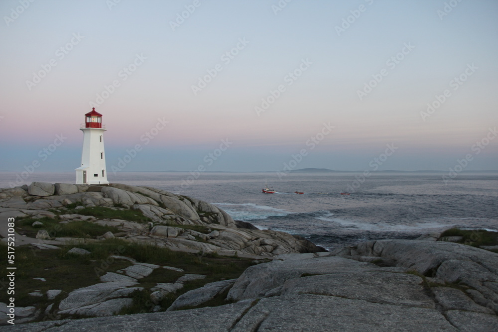 lighthouse on the coast
Peggy's Cove, Nova Scotia, Canada