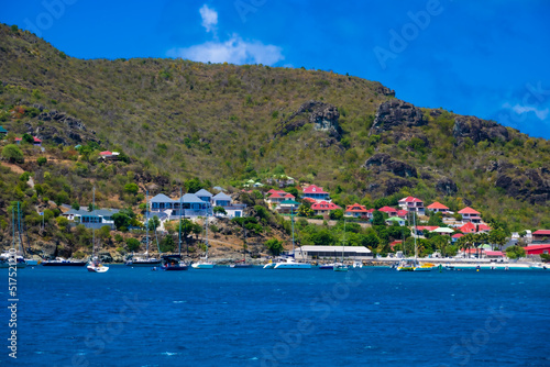 The harbor in St. Barths 