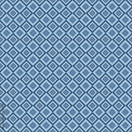 Rhombus seamless pattern. Color vector illustration. Abstract background. Geometric texture