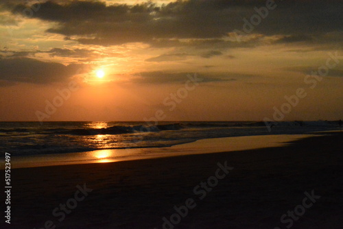 sunset at the beach © Alexander