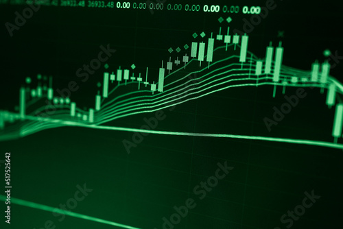 Various type of financial and investment in Bond market. i.e. ETFs, bonds, stocks, crypto currency Sustainable portfolio management, long term wealth management with risk diversification concept.